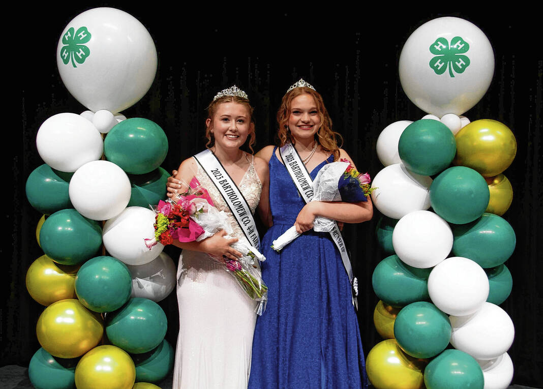 Bartholomew County 4H Fair princess selected The Republic News