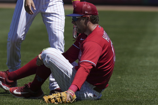 Rhys Hoskins left off Phillies' NLCS roster vs. D-backs as slugger