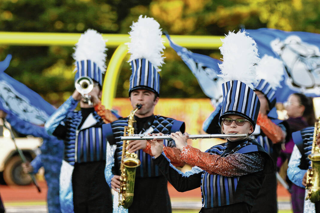 Sound and Spirit competing at Bands of America and ISSMA semistate