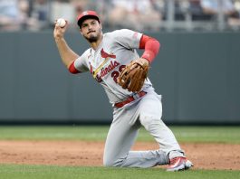 Nolan Arenado's streak of consecutive Gold Gloves at third base