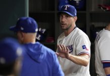 Scherzer roughed up by Astros in return from injury, leaving with