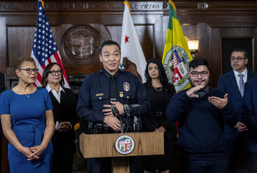 First Asian American to lead Los Angeles Police Department is appointed  interim chief - The Republic News